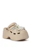AZALEA WANG DAVIES BEIGE EMBELLISHED FLAT sold by AKIRA
