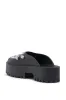 AZALEA WANG HAIN BLACK EMBELLISHED FLAT sold by AKIRA