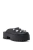 AZALEA WANG HAIN BLACK EMBELLISHED FLAT sold by AKIRA