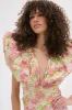 DECADENT FLORAL BROCADE BLOUSE sold by AKIRA
