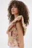 DECADENT FLORAL BROCADE BLOUSE sold by AKIRA