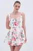 SHOW ME IVORY FLORAL MINI DRESS sold by AKIRA