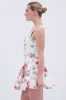 SHOW ME IVORY FLORAL MINI DRESS sold by AKIRA