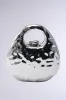 LOVE MY VIBE HAMMERED CHROME PURSE sold by AKIRA