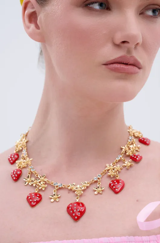 PICK ME RED NECKLACE sold by AKIRA