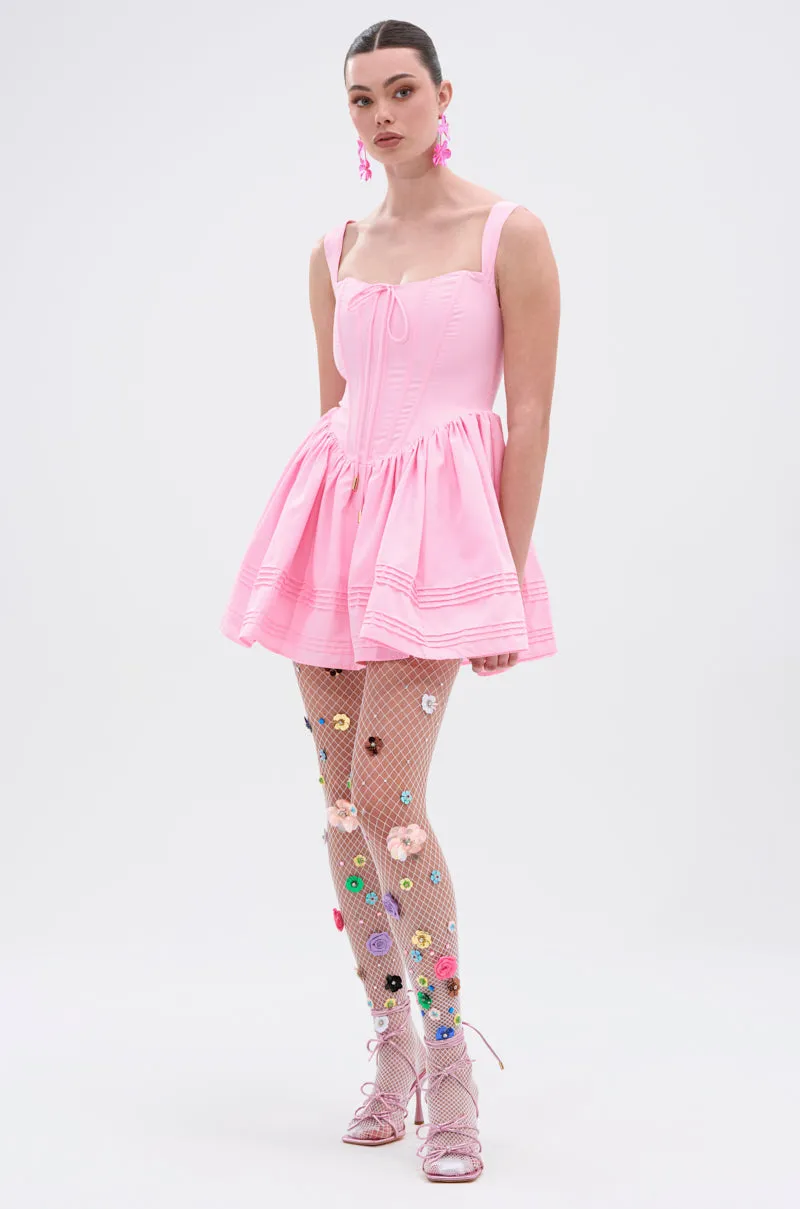 ISSA LOOK MINI DRESS IN PINK sold by AKIRA product image thumbnail 5