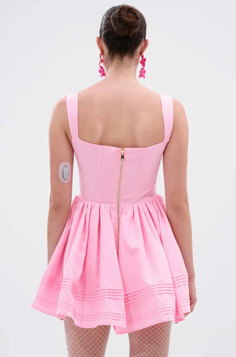 ISSA LOOK MINI DRESS IN PINK sold by AKIRA product image thumbnail 3