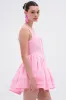ISSA LOOK MINI DRESS IN PINK sold by AKIRA