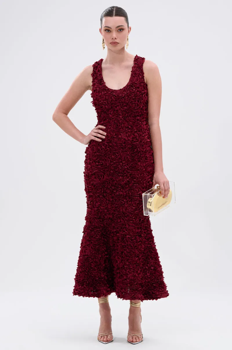 GARDEN PARTY FLORAL MIDI DRESS sold by AKIRA product image thumbnail 3