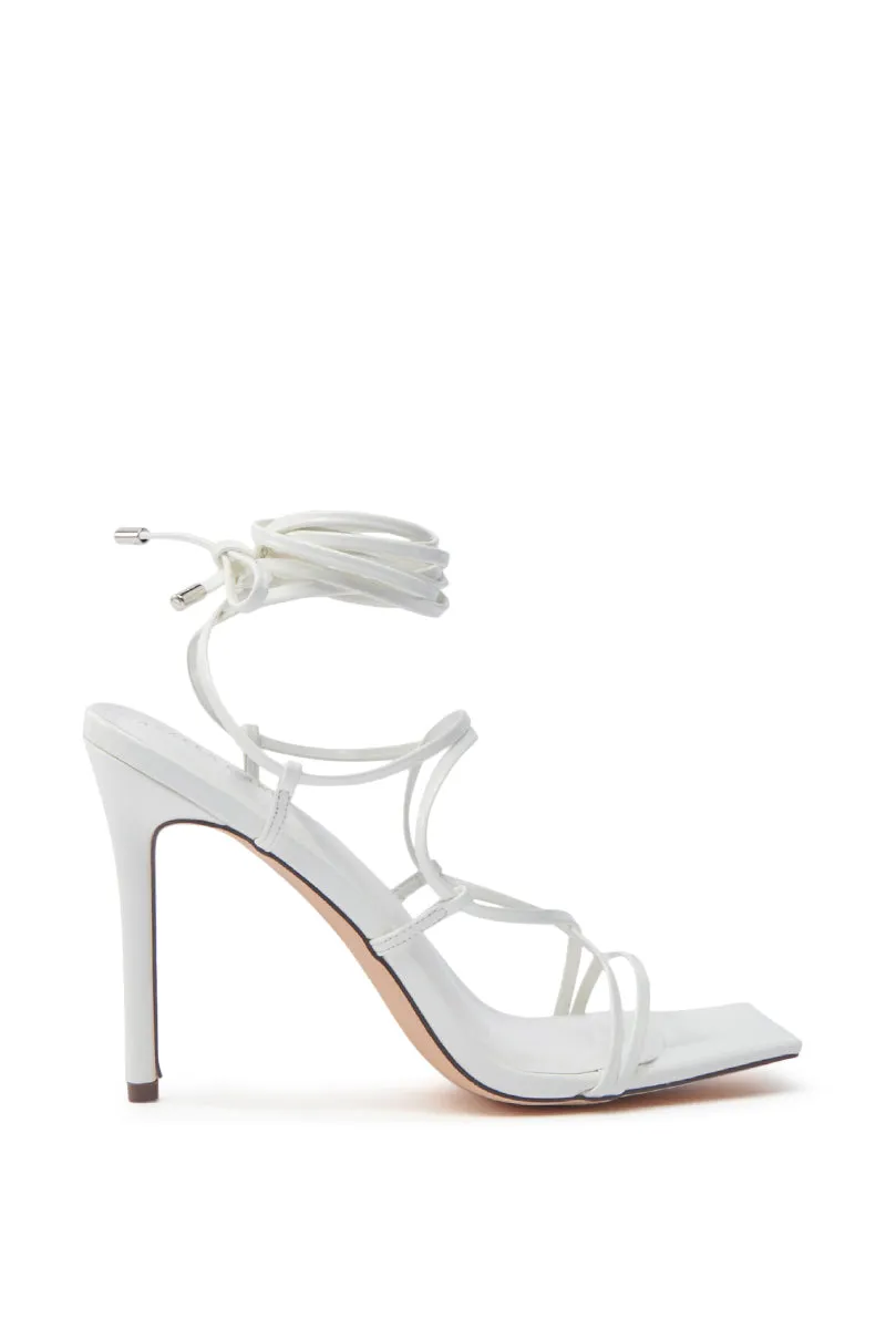 AZALEA WANG LAURA WHITE STILETTO SANDAL sold by AKIRA product image thumbnail 3