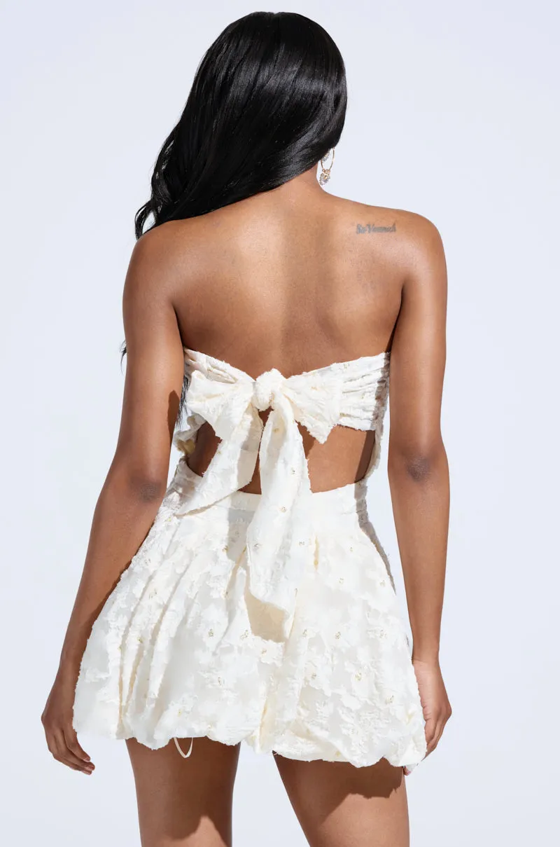 USED TO LOVE YOU FLORAL PRINT MINI DRESS sold by AKIRA product image thumbnail 5