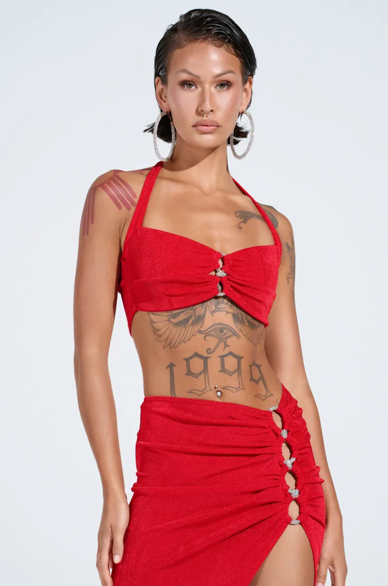 BEAUTY QUEEN BRALETTE sold by AKIRA