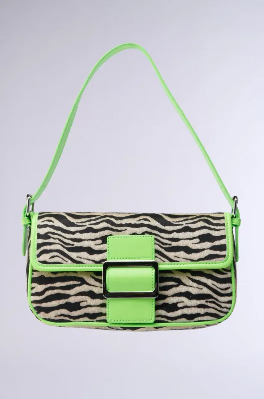 I LIKE IT WILD ZEBRA BAG sold by AKIRA