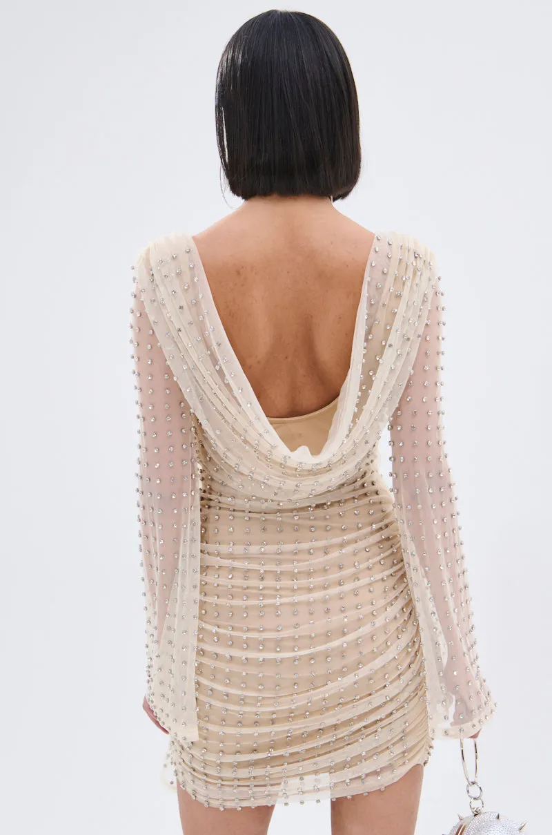 ALYSSA RHINESTONE MINI DRESS sold by AKIRA product image thumbnail 5