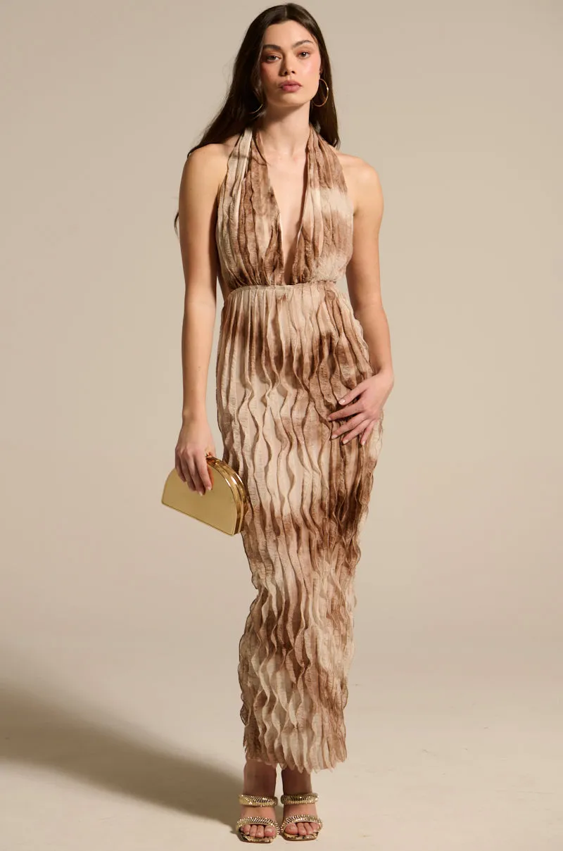 LOOK BUT DON'T TOUCH PRINTED MAXI DRESS sold by AKIRA product image thumbnail 2