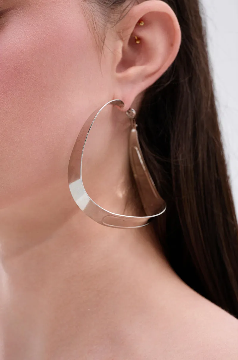 RIDE THE WAVE HOOP EARRING sold by AKIRA product image thumbnail 3