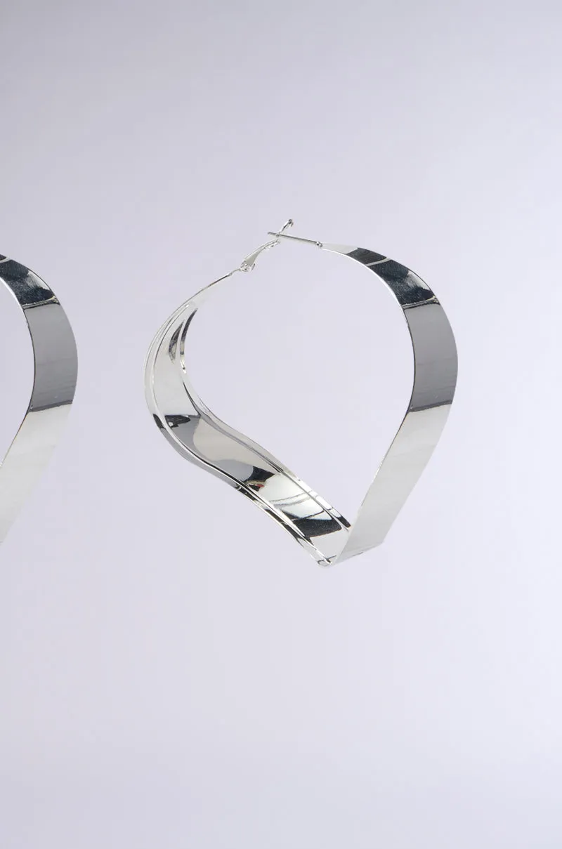 RIDE THE WAVE HOOP EARRING sold by AKIRA product image thumbnail 5