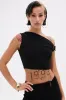 KYLIE SLINKY OFF THE SHOULDER BLOUSE sold by AKIRA