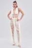 BEST DRESSED FRINGE BRALETTE AND LEGGING sold by AKIRA