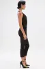 SABRINA MESH PRINTED JUMPSUIT sold by AKIRA