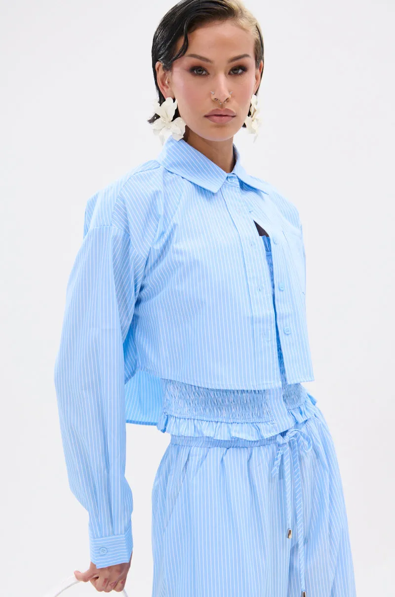 ASHLEY BUTTON DOWN TOP sold by AKIRA product image thumbnail 2