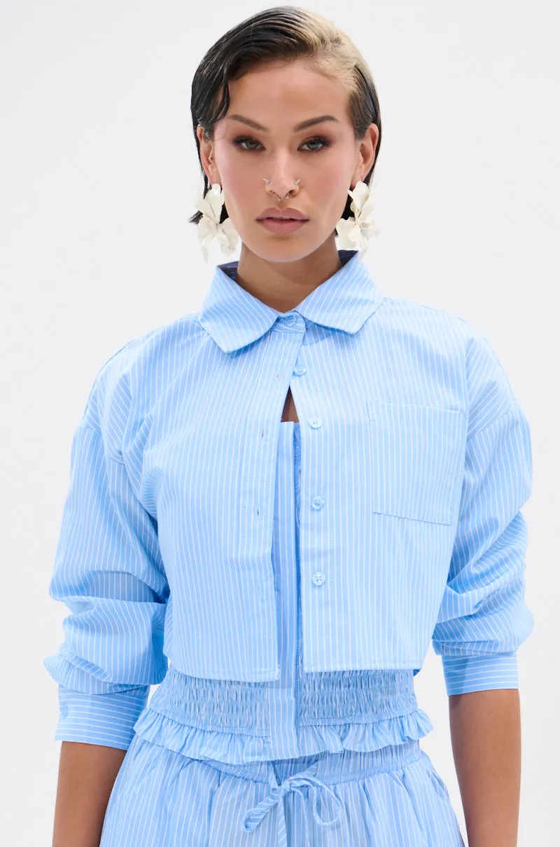 ASHLEY BUTTON DOWN TOP sold by AKIRA product image thumbnail 5