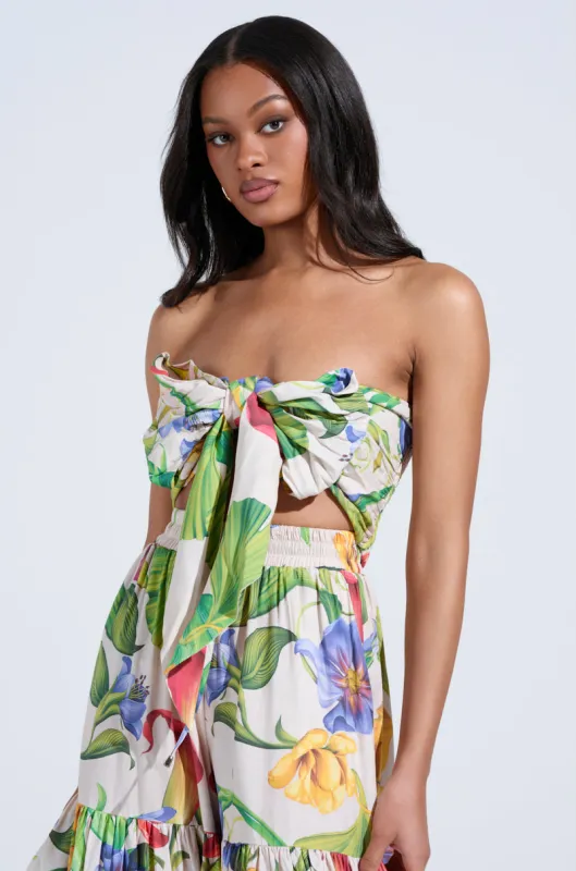 INTO THE GARDEN FLORAL BLOUSE sold by AKIRA