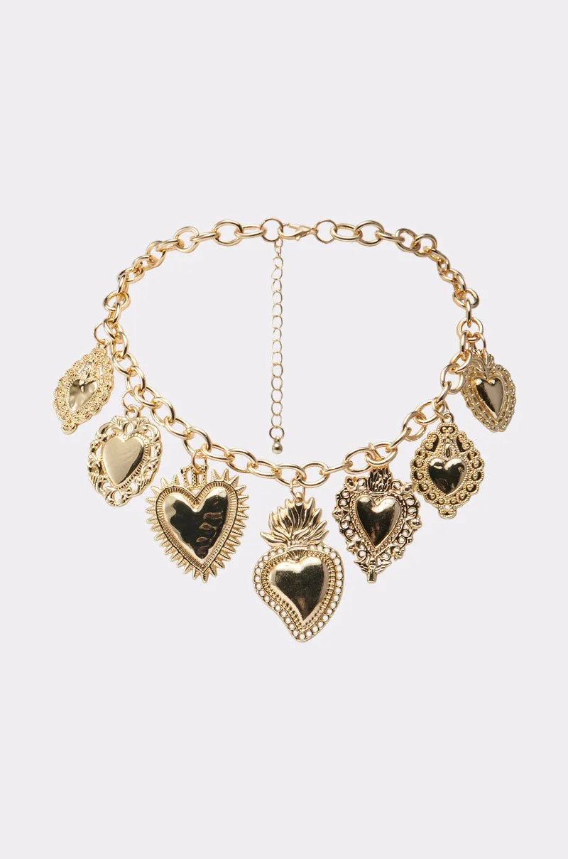 RAE CHARM NECKLACE sold by AKIRA