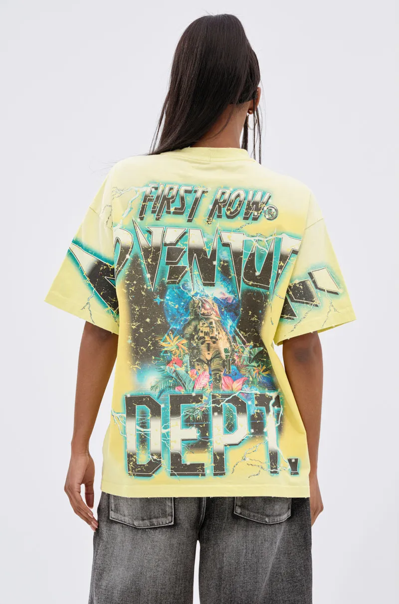 EARTH FIRST OVERSIZED GRAPHIC TEE sold by AKIRA product image thumbnail 5