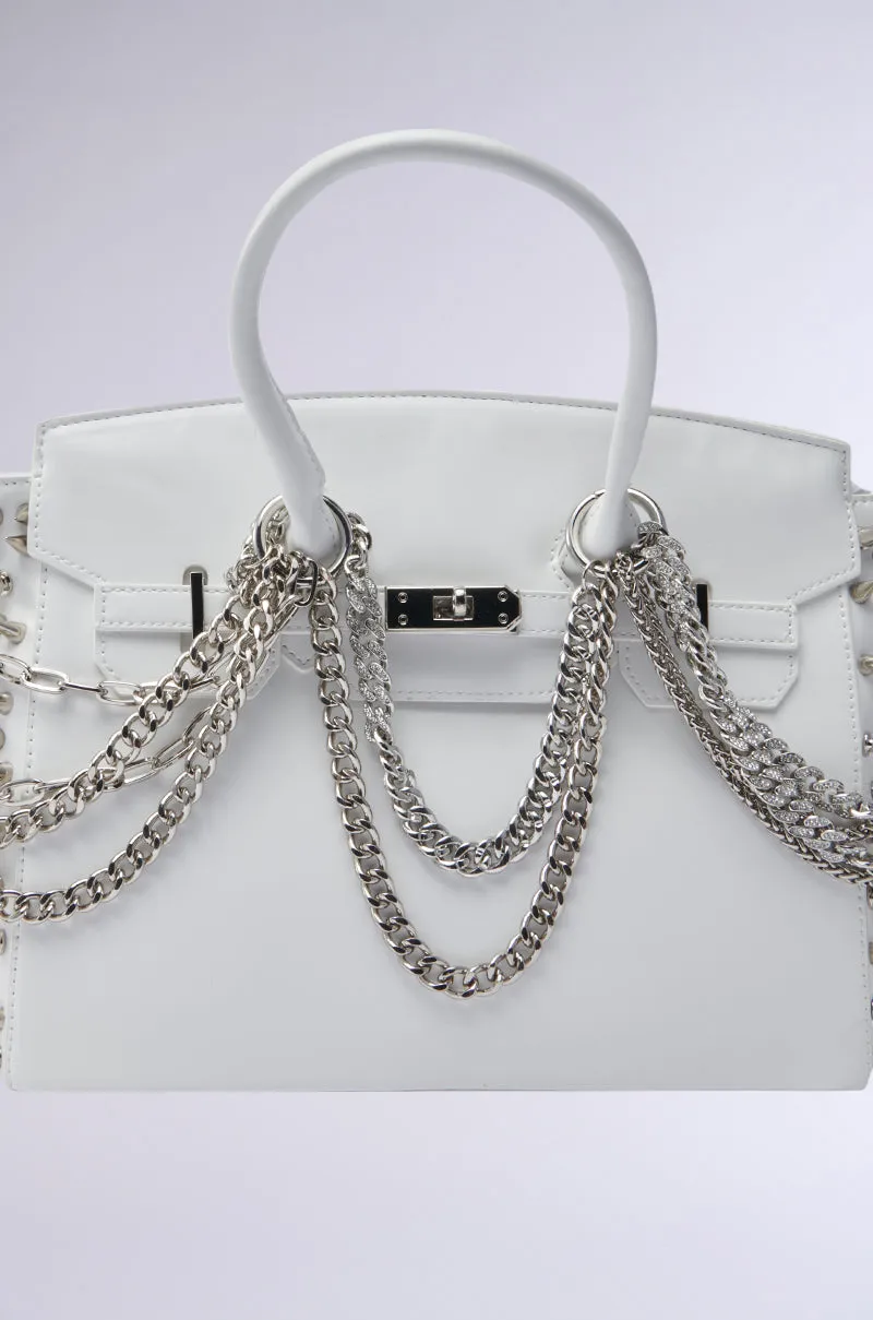 STAY BLESSED SPIKE PURSE sold by AKIRA product image thumbnail 4