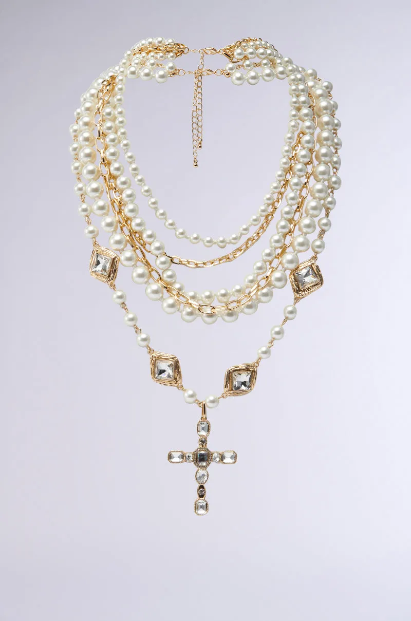 ITALIAN LOVE NECKLACE SET sold by AKIRA product image thumbnail 2