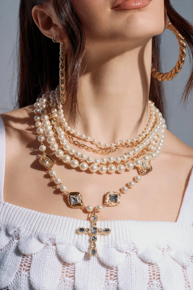 ITALIAN LOVE NECKLACE SET sold by AKIRA