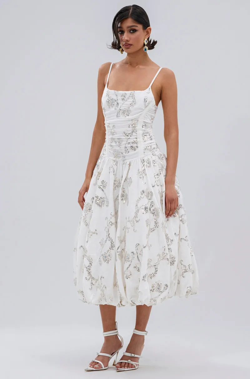 BEST DRESSED PRINTED MIDI DRESS sold by AKIRA product image thumbnail 4