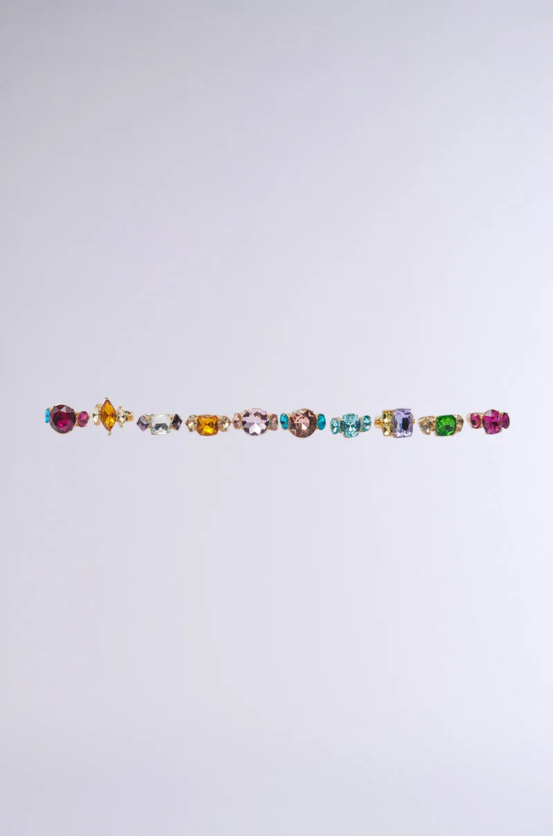 SUMMER VIBES RING SET sold by AKIRA product image thumbnail 2