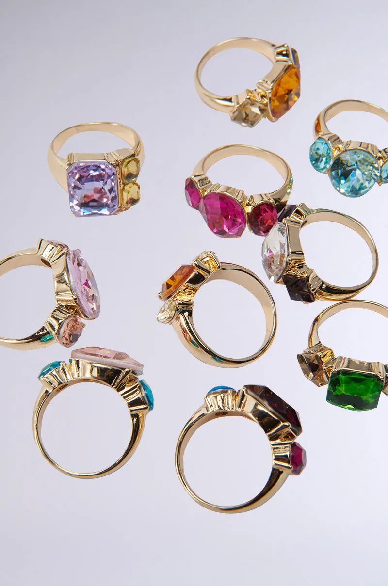 SUMMER VIBES RING SET sold by AKIRA product image thumbnail 4