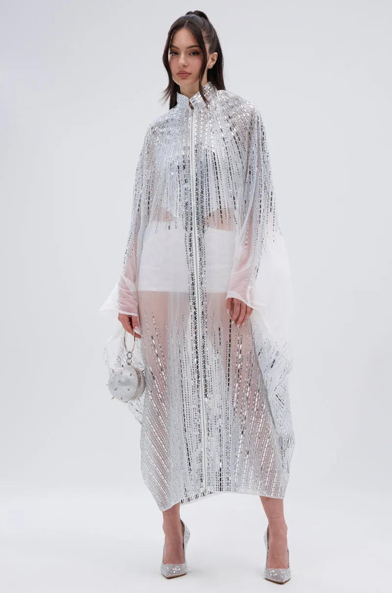 SPARKLE AND SHINE BLOUSE IN WHITE sold by AKIRA product image thumbnail 2