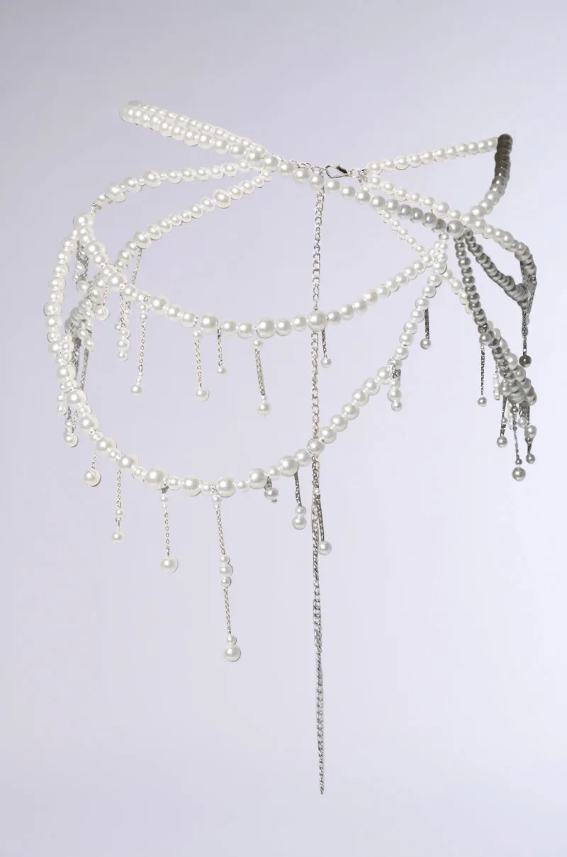 STAY DRIPPIN PEARL BELT sold by AKIRA product image thumbnail 4