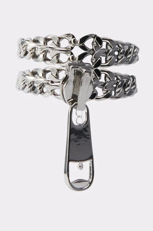 ZIP IT UP BRACELET sold by AKIRA