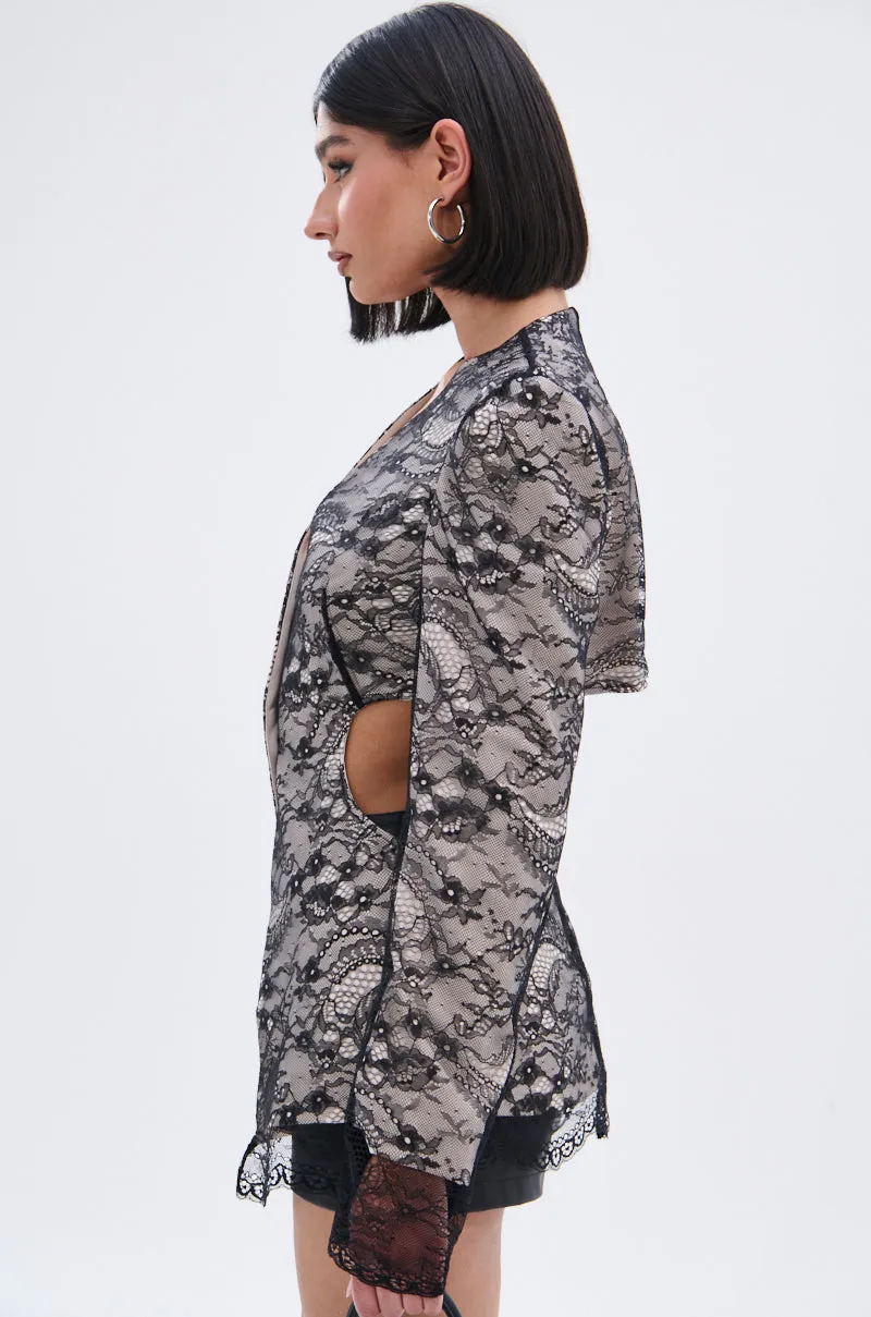 PUSH TO START LACE BLAZER sold by AKIRA product image thumbnail 5