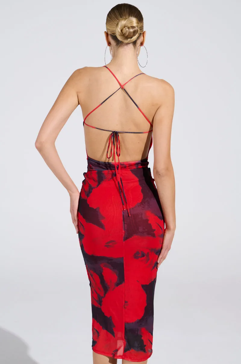 ROSEY MIDI DRESS sold by AKIRA product image thumbnail 4