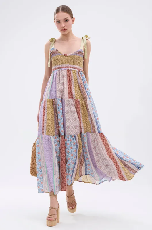 CUTE AND FLIRTY MAXI DRESS sold by AKIRA