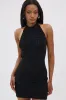 ON THE MOVE BODYCON MINI DRESS IN BLACK sold by AKIRA