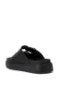 AZALEA WANG COSTANZA BLACK FLATFORM SANDAL sold by AKIRA