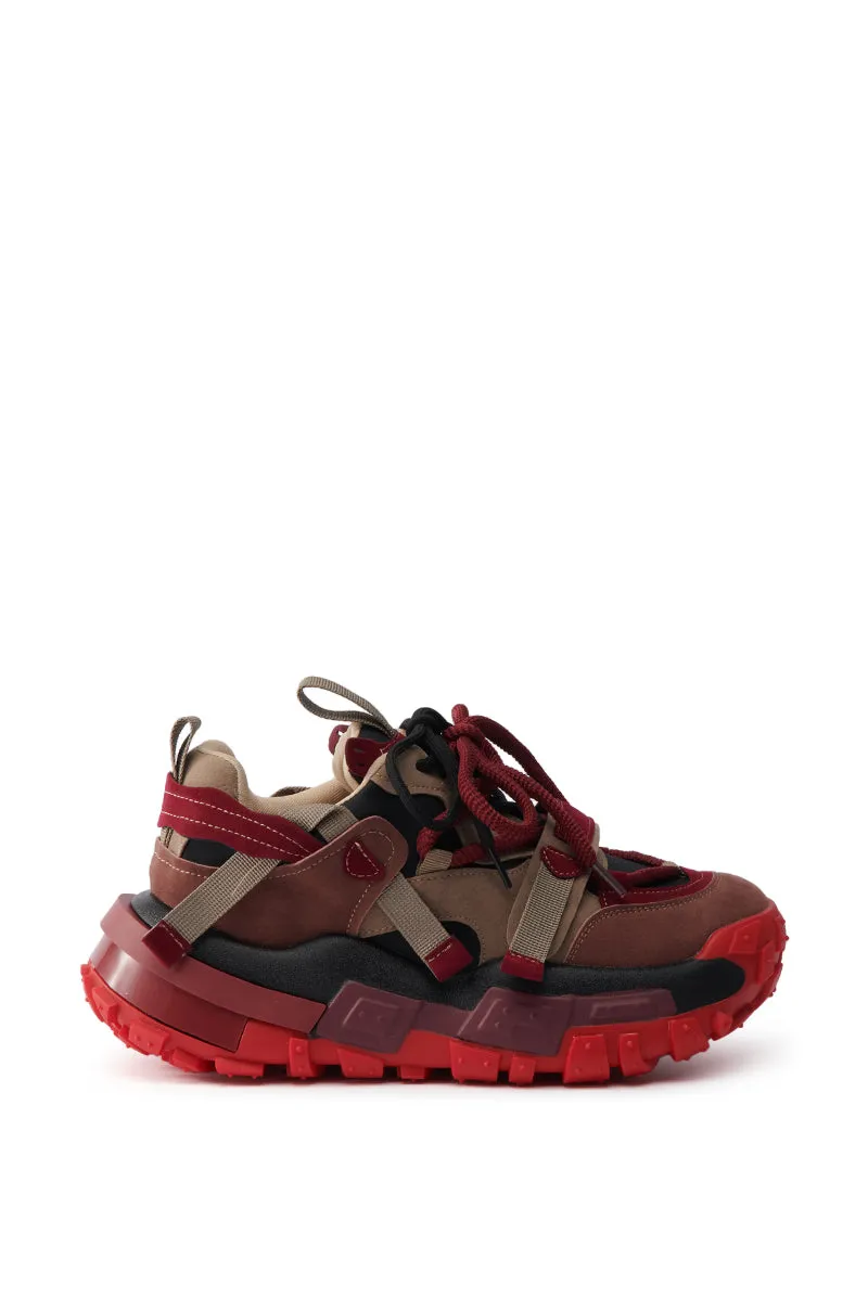 AZALEA WANG NAMIDA BURGUNDY SNEAKER sold by AKIRA product image thumbnail 3