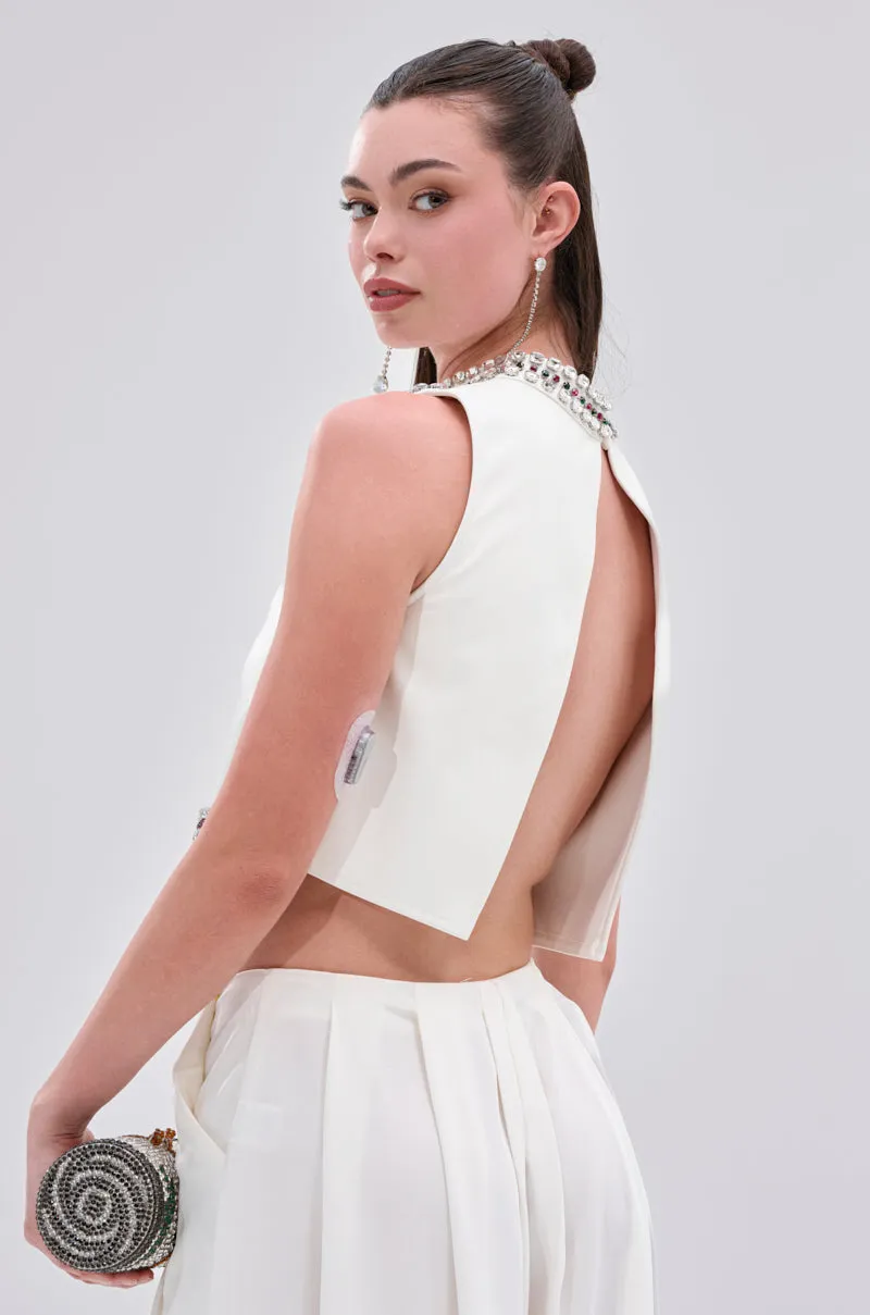 SPARKLE QUEEN BLOUSE sold by AKIRA product image thumbnail 4