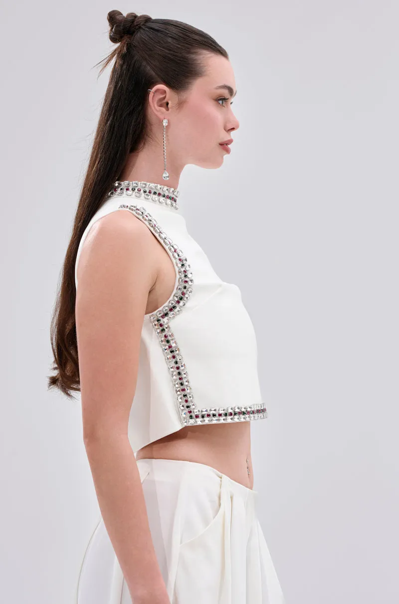 SPARKLE QUEEN BLOUSE sold by AKIRA product image thumbnail 2