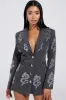 DRAGON SENSE EMBELLISHED BLAZER sold by AKIRA
