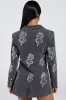 DRAGON SENSE EMBELLISHED BLAZER sold by AKIRA