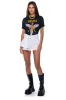 TIE ME UP DENIM SHORTS sold by AKIRA