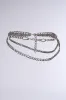 SILVER LINING CHAIN BELT sold by AKIRA